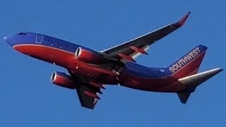 Southwest Airlines Boeing 737-7H4 [N783SW] Takeoff from PDX