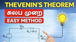 Thevenin’s Theorem Explained in Tamil | Easy Method | Circuit Analysis