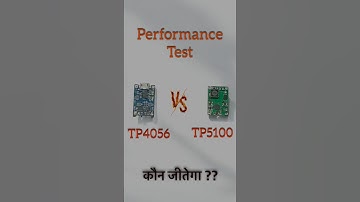 TP4056 vs TP5100 lithium battery charging module | Performance test #lithium #battery #charger