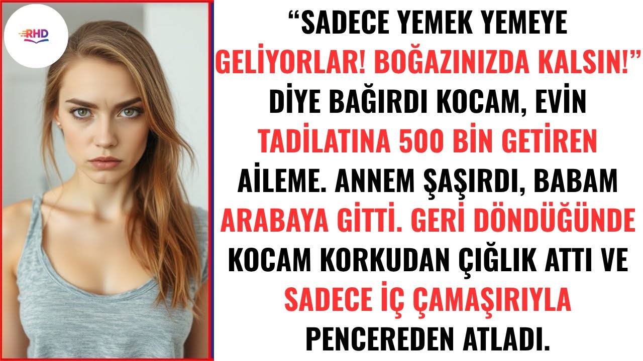 ANNE VE BABAMA BİR TABAK ÇORBA KOYDUĞUMDA KOCAM DELİYE DÖNDÜ: “SADECE YEMEK YEMEYE GELİYORLAR!”