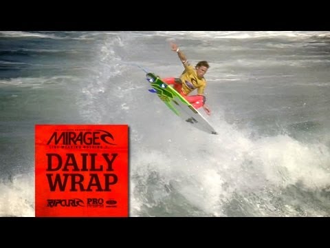 2012 Rip Curl Pro men’s surfing – Day 2 Wrap presented by Mirage