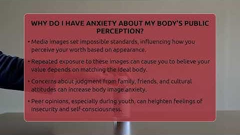 Why Do I Have Anxiety About My Body