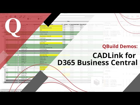 D365 Business Central CADLink Demo