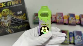 Packman football Collab 2g Dual Dispo | Unbox looking