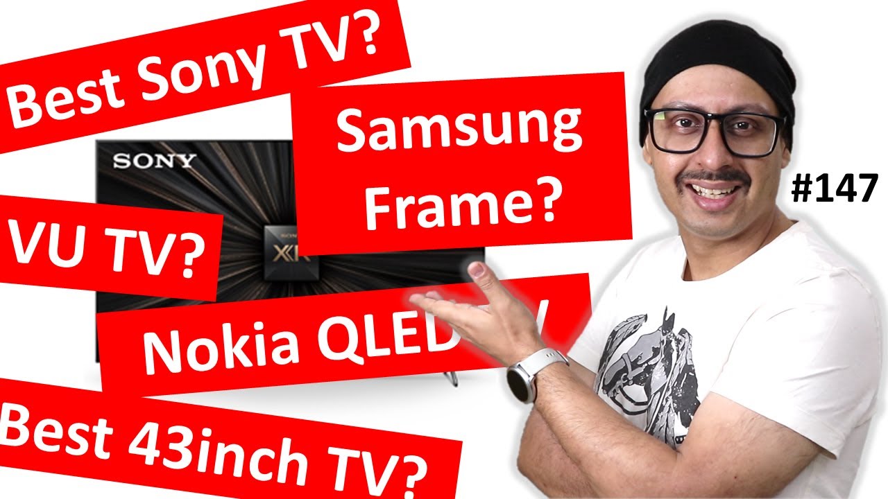 Best 43 inch 4K TV Best Sony TV Samsung QLED TV Under 1 Lakh VU