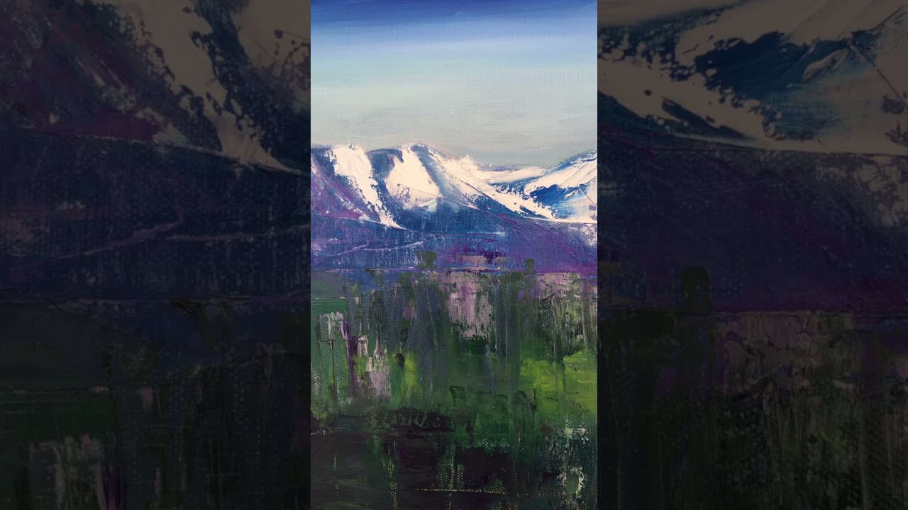 Capturing the #view #oilpainting #dailyart #painting