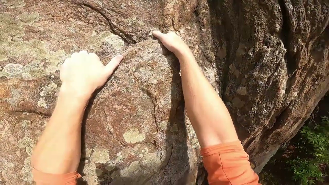 Unknown 5.5 Rock Climb Crowders Mountain, NC YouTube