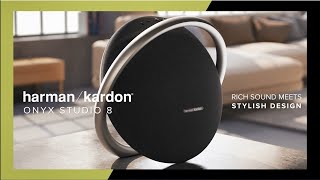 Harman Kardon Onyx Studio 8 Rich Sound Meets Stylish Design