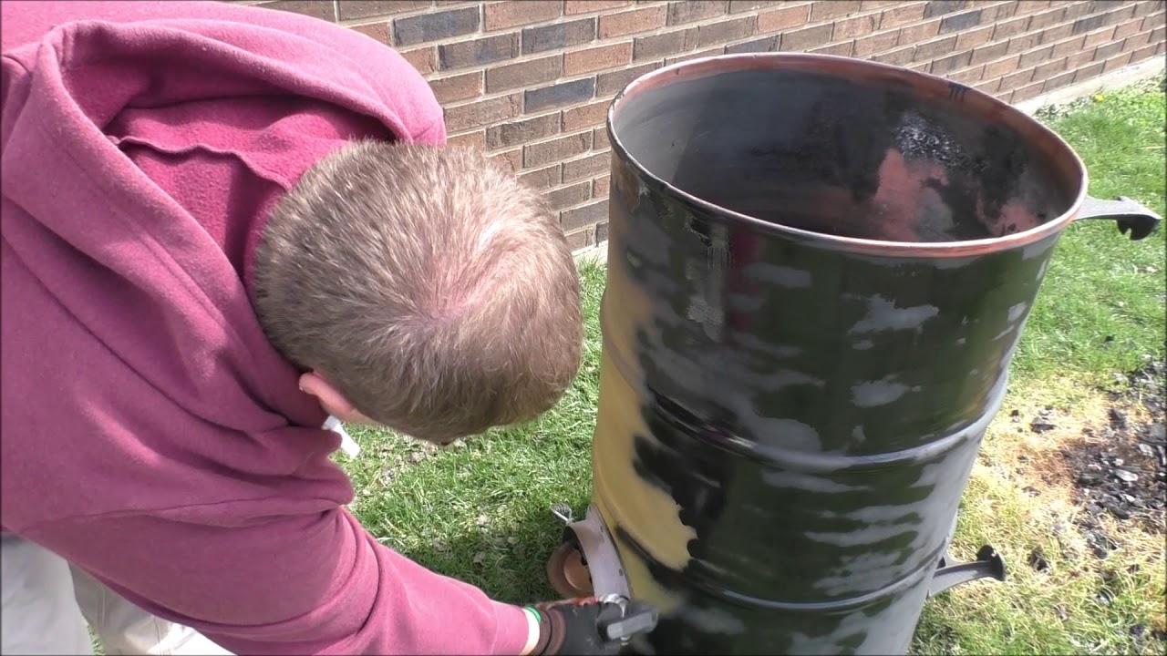 Barrel Stove Paint Job YouTube