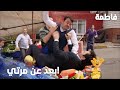 مسلسل فاطمة مقطع من الحلقة 75     لمعي ضرب الزلمة يلي مد إيدو على ميسر