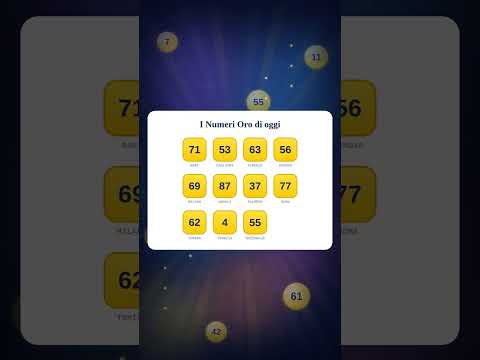 Video Estrazione del Lotto di Sabato 12 settembre 2026 - Tutte le ruote