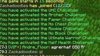 i did every skywars challenge and won first try
