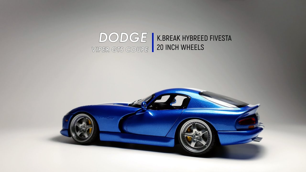 DODGE VIPER GTS kit de voiture 1:24 modèle métal métalliques en fonte de modèles 
