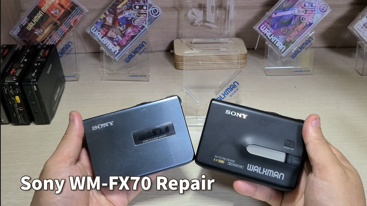 Sony WM-EX70 WM-FX70 Cassette Player Walkman - YouTube
