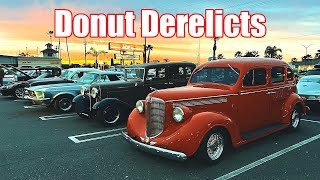 Classic Car Show Donut Derelicts 02242024 Huntington Beach, California