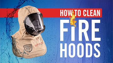 How to Wash Fire Hoods Thoroughly: NFPA 1851 Standard #howto #how #cleaning #firefighter