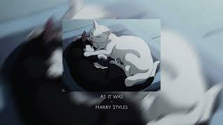 As It Was - Harry Styles || (sped up)