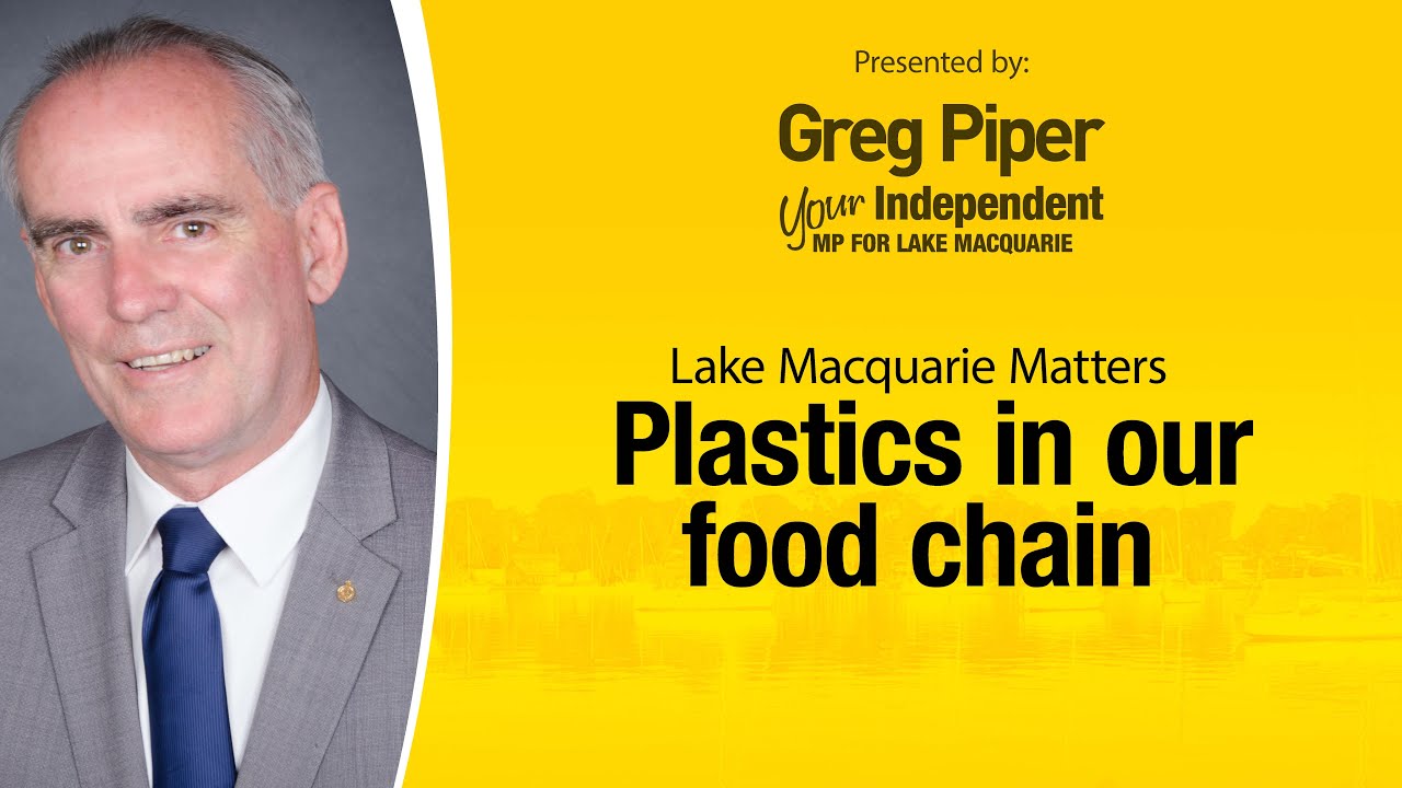 Plastics in our food chain