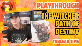 The Witcher Path of Destiny Board Game Runthrough