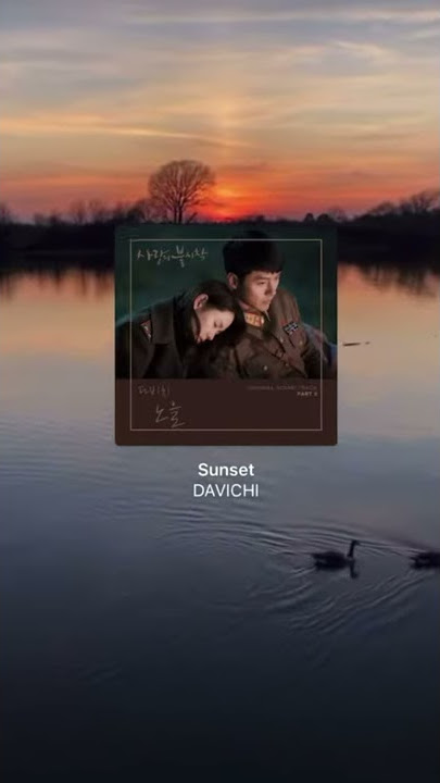 Sunset davichi for Instagram story