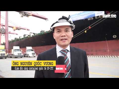 TP.HCM đón tàu tải trọng “khủng” chuyển hàng hoá trực tiếp đi Úc
