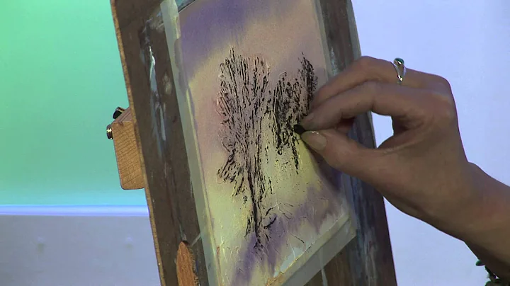 Art Demonstration: Using Charcoal and Watercolour Paint with Artist Trudi Day