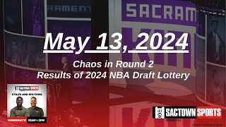 What should Sacramento do with the 13th pick? -- Stiles and Watkins -- May 13th 2024