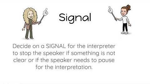 Working with an Interpreter Via Google Meets
