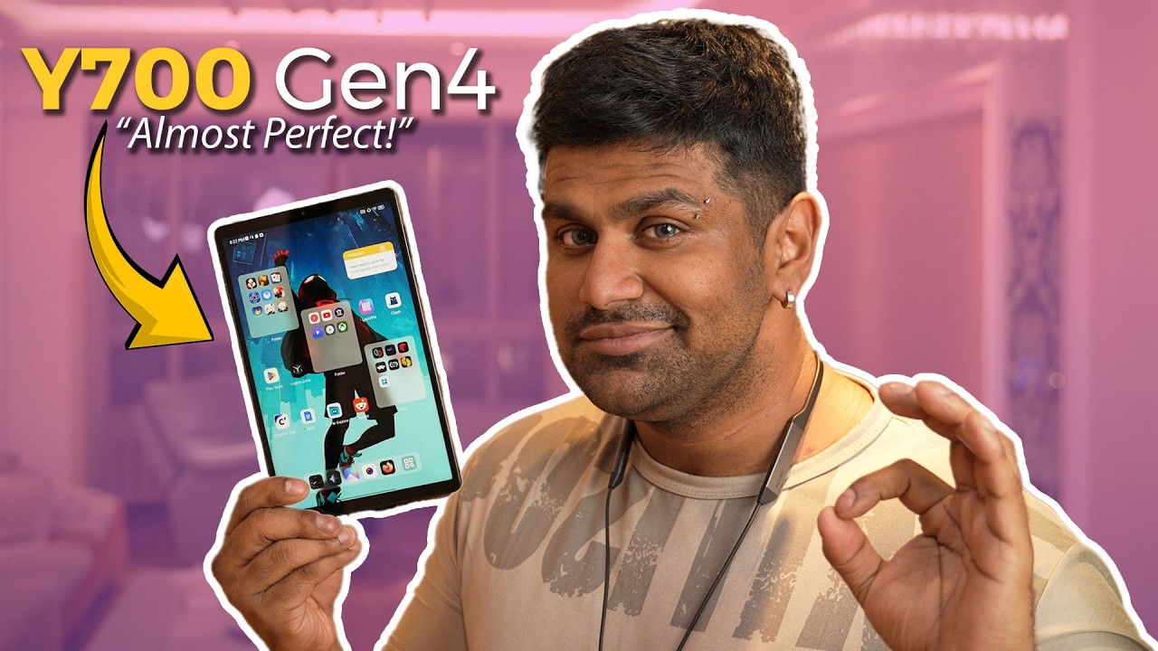 Lenovo Y700 Gen 4: The Small Tablet that Outperforms Big Devices