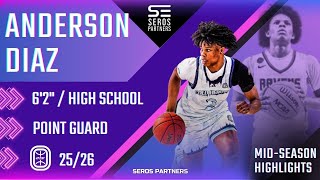 Anderson Diaz 2526 Mid-Season Highlights