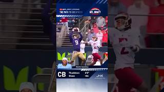 CB Thaddeus Dixon North Carolina #nfl #collegefootball #nfldraft #2026nfldraft #nfldraft2026