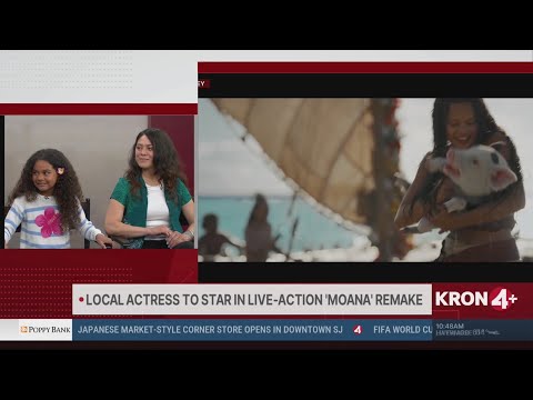 Amaya Masoli as 'Moana' In Live Action Movie (2026 Live News Interview)