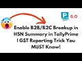 🔴 GSTR-1 में नया बदलाव! अब B2B और B2C HSN Summary अलग-अलग दिखानी होगी | Latest GST Update