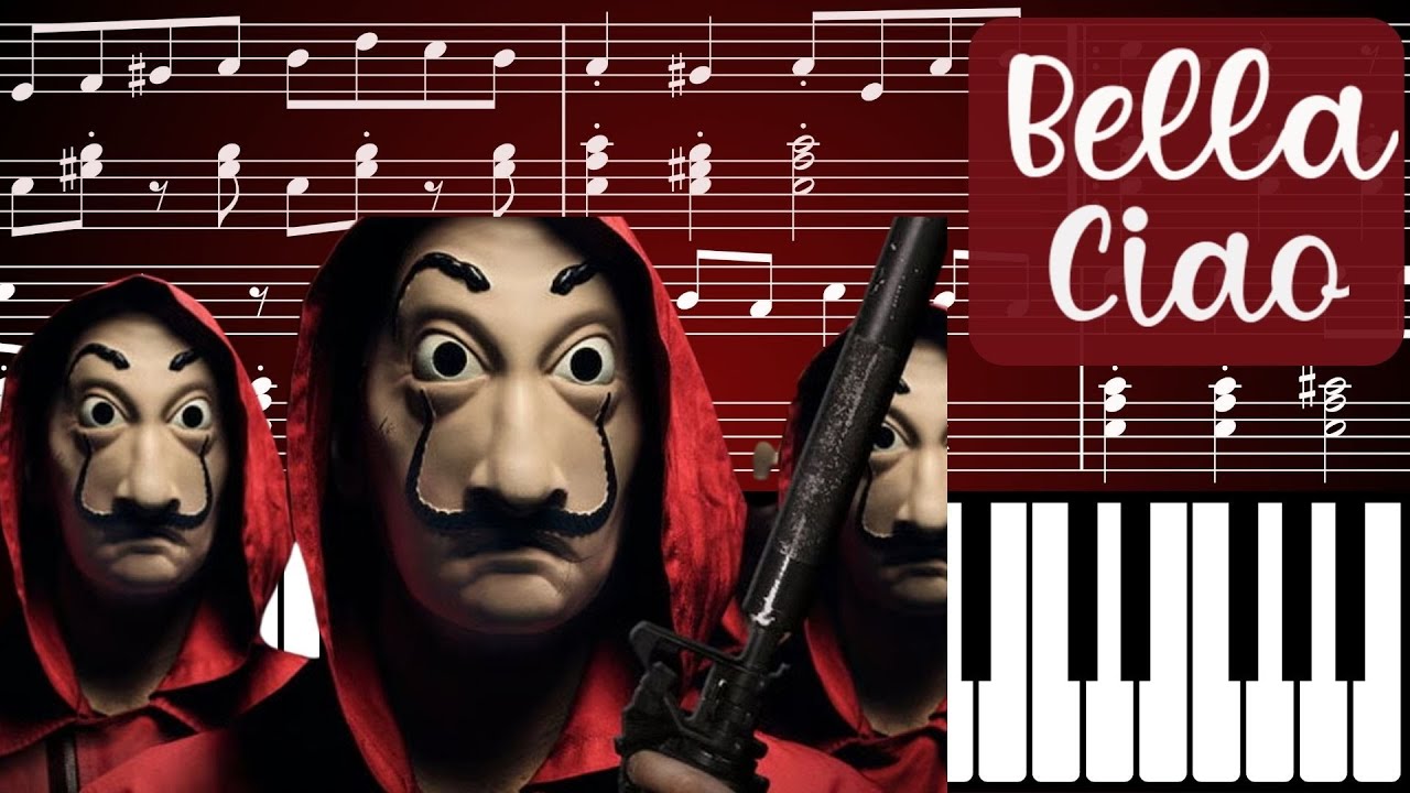 How to Play Bella Ciao on Piano (Beginner to Advanced Lesson)