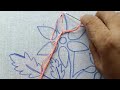 Eye Flower Stitching And Robo leaves|| DIY|| LATEST Hand Embroidery Collection 