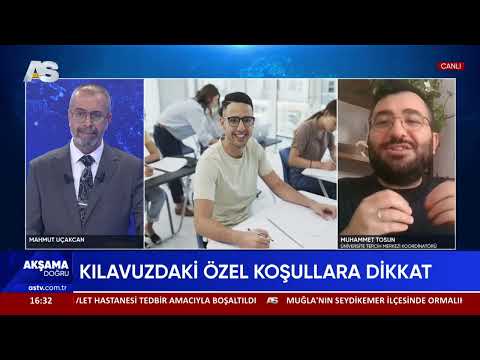 TOWARDS THE EVENING – MAHMUT UÇAKCAN / UNIVERSITY PREFERENCE CENTER COORDINATOR MUHAMMET TOSUN