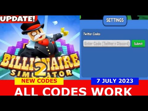 Billionaire Simulator 2 codes