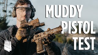 We Torture Your Favorite Pistols In Mud (Glock, Sig, M&P, Desert Eagle, Staccato, etc)