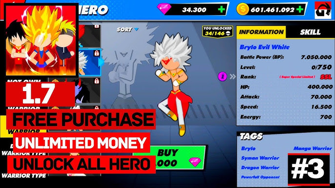 Super Stick Fight All-Star Hero: Chaos War Battle mod apk 1.01 - unlimited  coins/gems 