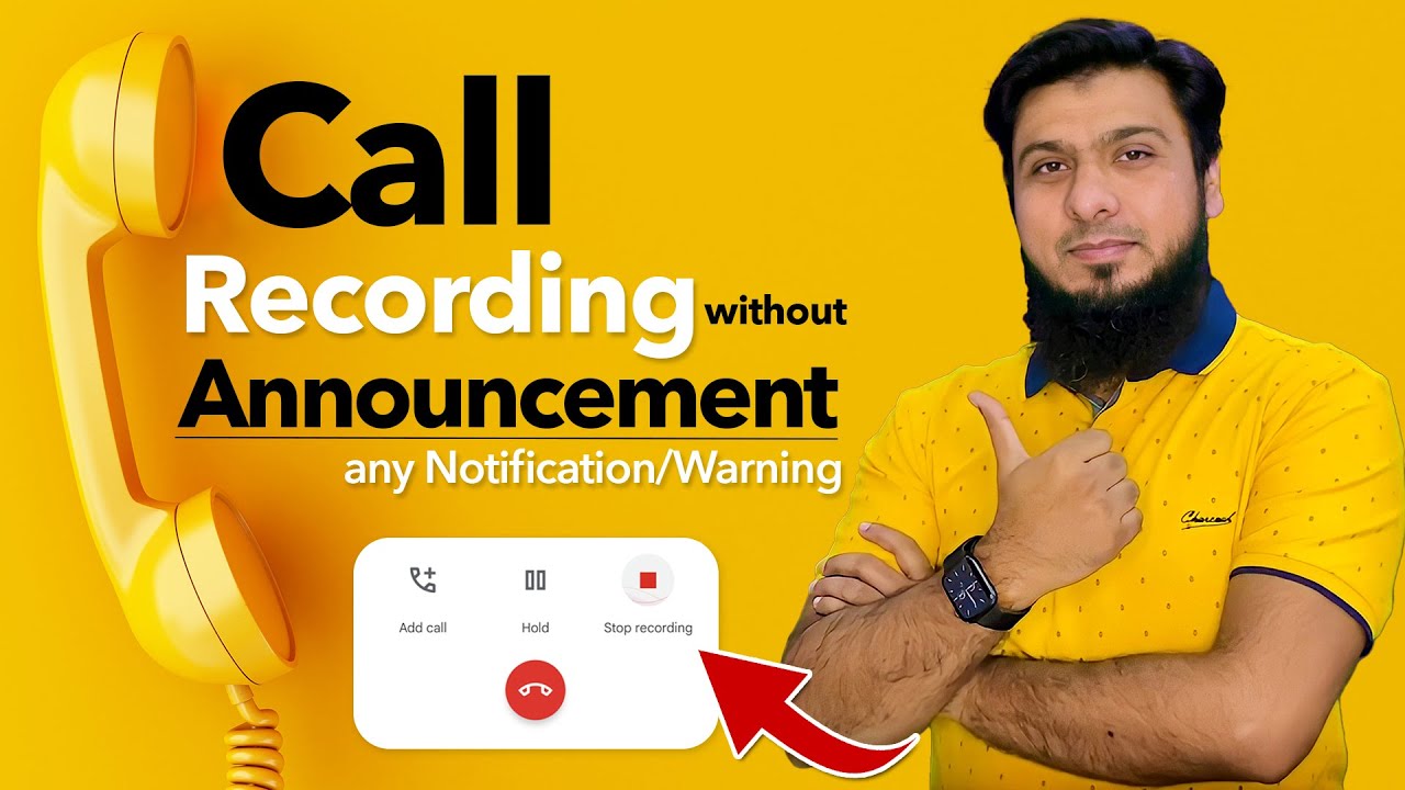 Google Call Recording Without Announcement on Any Android 2022  Disable Notification 