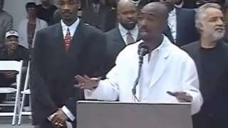 Tupac Shakur Speaks At The 1996 Brotherhood Crusades Rally FULL VIDEO
