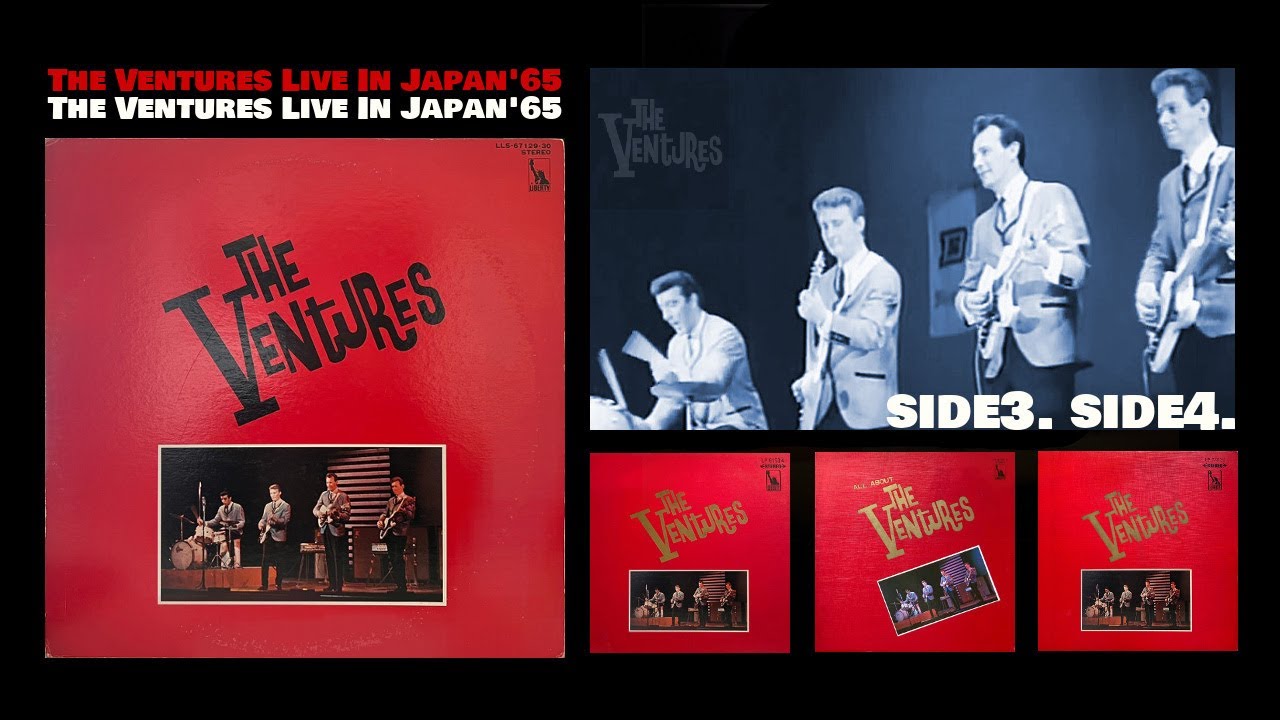 The Ventures Live In Japan'65 Side-3.Side-4.(Live Album)1965 LLS