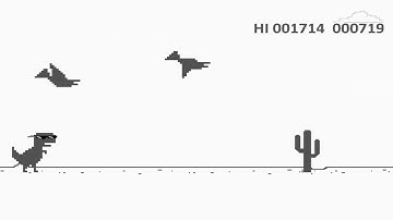 Chrome Dino Best Game Review | Google chrome Dinosaur gameplay | Dinosaur games | KaYin TV