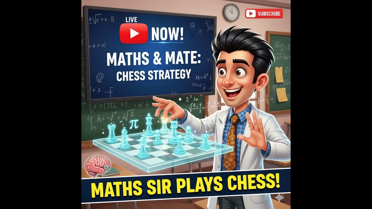 Sir Math Game chess with your maths sir day 2 - YouTube
