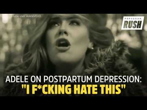 motherhood filme Adele On Her Postpartum Depression After Giving Birth