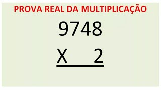 Taking the real proof of multiplication