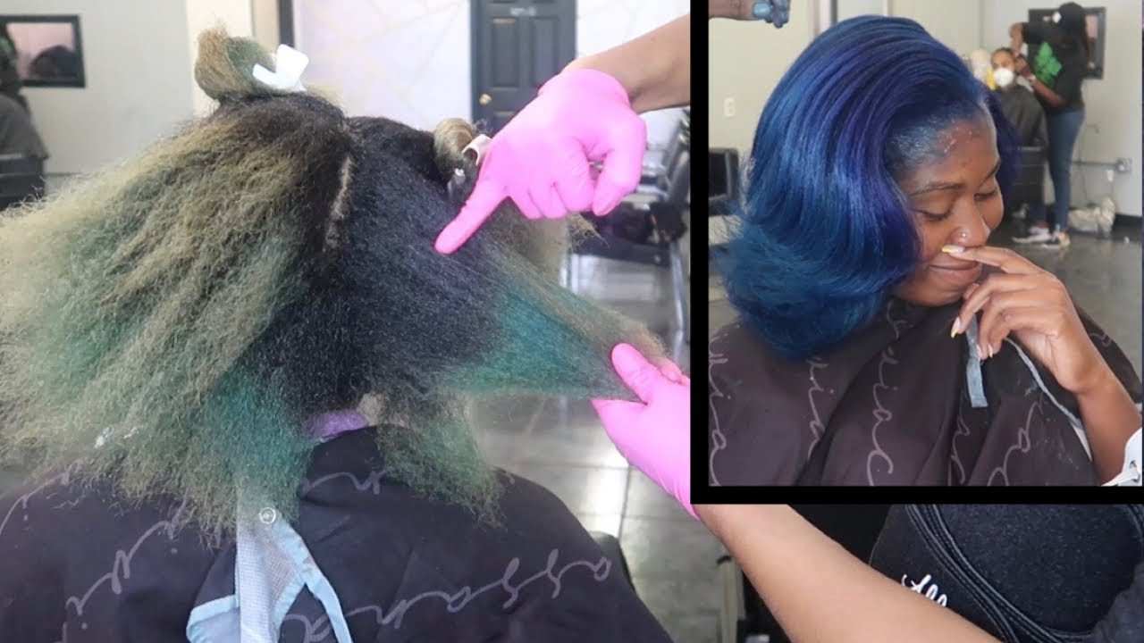 My Blue Haired Client Turned Green during Quarantine | MAJOR NEWS ALERT | Cassandra Olivia