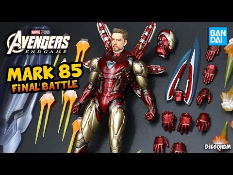 Bandai IRON MAN Mark 85 Final Battle SH Figuarts Avengers Endgame Review BR  / DiegoHDM