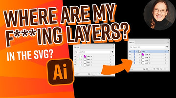 Exporting SVG Files With Layers In Illustrator