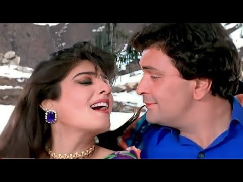 Purab Se Chali Purwai  4K Video  Saajan Ki Baahon Mein  Rishi Kapoor  Kumar Sanu 90s Love Songs